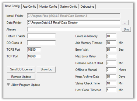 Basic Config Show Basic Config